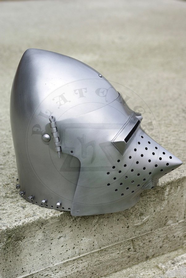 Przy�bica typu psi pysk/Visored bascinet