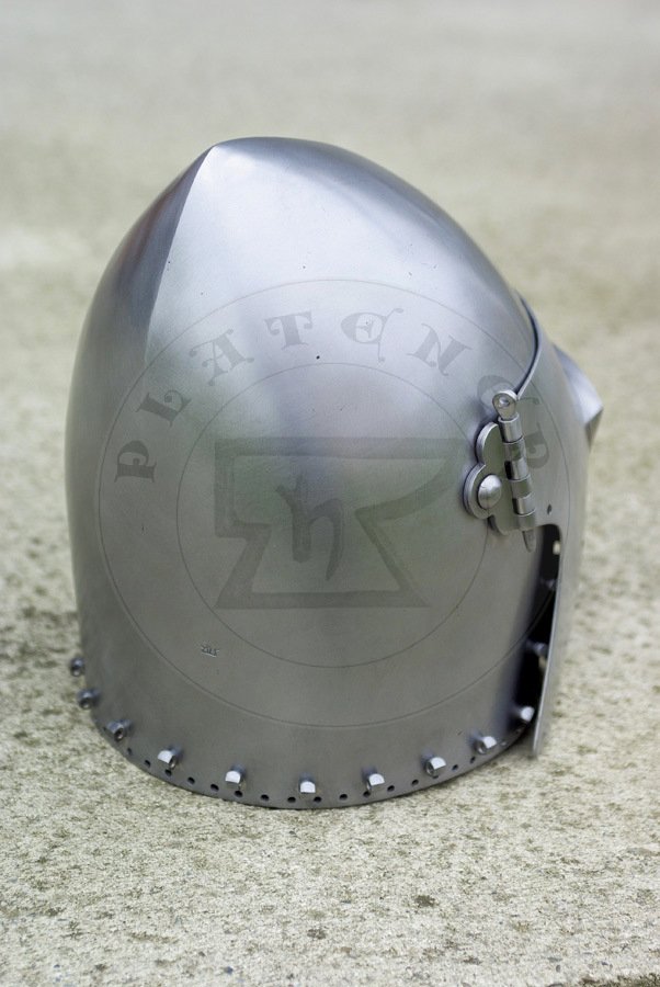 Przy�bica typu psi pysk/Visored bascinet